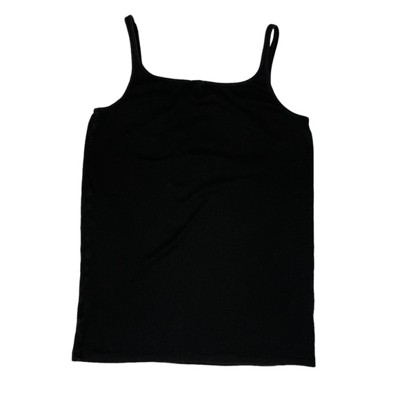 J. Crew 100% Cotton Perfect Fit Black Tank Top Size Large - Picture 2 of 6